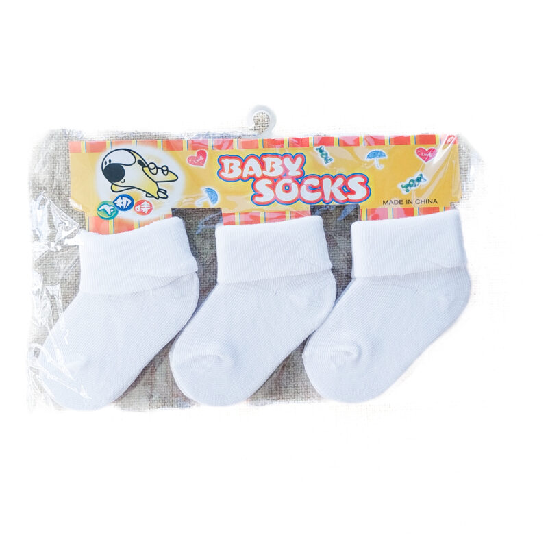 Lot de 3 chaussettes  neuves- 6/9 mois