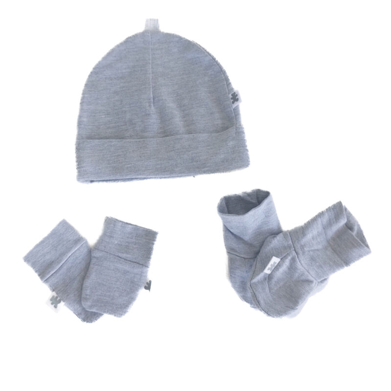 Chaussettes bonnet et moufles - 1/3 mois